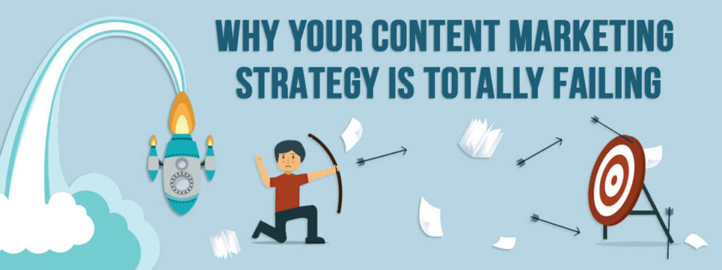 Content Marketing Strategy is Totally Failing